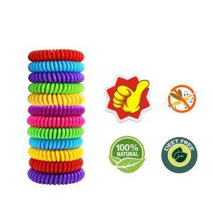 Bracciali Controllo dei parassiti Protezione degli insetti per bambini adulti Cinturino da polso anti zanzara per esterni Cinturino repellente per zanzare