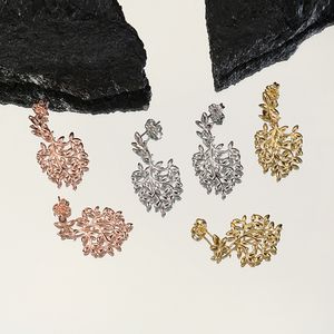 Дизайнерские листья женские золотые ожерелья для женщин серебряный модный подвесной набор