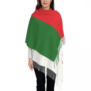 Шарффы мадагаскар флаг женский шарф шарф шарф