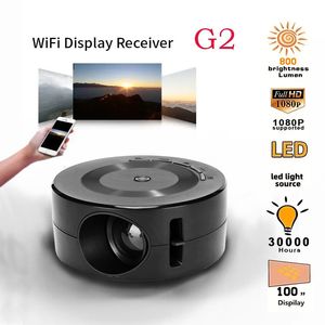 LED Mobile Video Mini Proctor Home Theatre Media Player Kids Gift Cinema Wired Screen Projector для iPhone Android