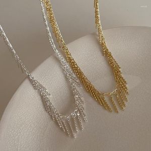 Подвесные ожерелья женские модные кисточки элегантные классические ожерелье нежные ювелирные украшения винтажные аксессуары для шар