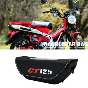 CUB CT125 2023 Motosiklet Su Geçirmez ve Toz Geçirmez gidon depolama çantası için Duffel Torbalar