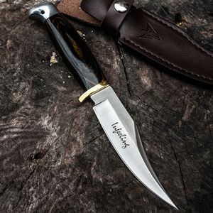 Тактический охотничий нож с фиксированным лезвием 8Cr13Mov, стальное лезвие, инструменты для самообороны на открытом воздухе, для кемпинга, лезвие для выживания в дикой природе