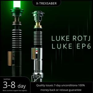 LED SwordsGuns TXQ Laser Lightsaber LUKE JEDI Skywalker Proffie NEO SNV4 Smooth Swing Heavy Dueling Blaster Metal Toys Cosplay Gift Juguetes 230808