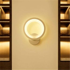 Duvar lambası anahtarı yumuşak LED ışık kaynağı kısa modern zaman süsleri Kuzey Avrupa ve basit montaj