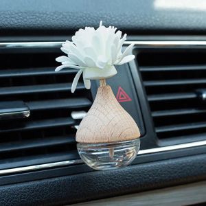 Pingente de perfume para pendurar em carro, ambientador de ar, garrafa vazia, difusor de perfume, decoração de aromaterapia AU04