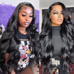 Body Wave Lace Front Human Hair Wigs 13x4 HD Transparent Lace Frontal Wig for Women Brazilian Remy Closure Wig with Baby Hair