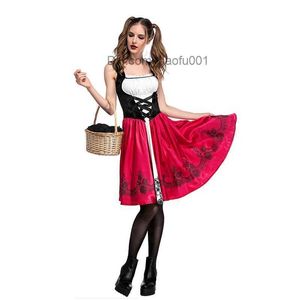 Tema Kostüm Artura Küçük Kırmızı Binicilik Hood Agault Rol Yapma Cadılar Bayramı Sihirbaz Pelerini Kadın Karnaval Partisi Kraliçe Elbise DW003 Z230804
