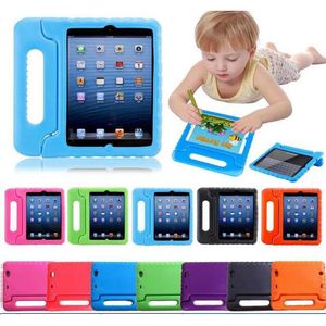 Çocuklar Stand Eva Köpük Yumuşak Şok geçirmez Tablet PC Kılıfları Silikon Kılıf Apple iPad Mini 2 3 4 iPad Air Pro 12.9 Pro 11 HD8 Samsung Kindfire Arka Kapak DHL