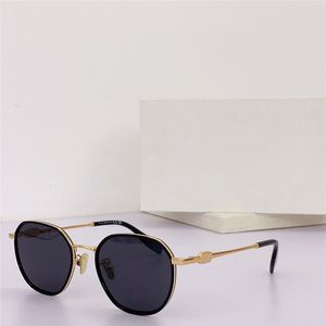 Новый дизайн модного дизайна солнцезащитные очки 50201 Металлическая рама и ацетатная внутренняя рама Простой популярный стиль Универсальный наружный UV400 защитные очки