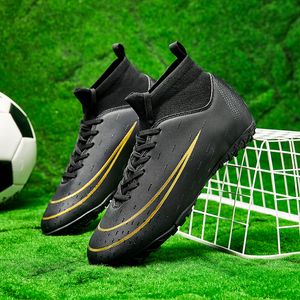 Cronaldo Elbise Ayakkabı Chuteira Society futbolu toptan açık havada aşınma dirençli çivili futbol botları futsal tren