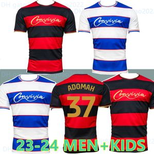 23 24 Queens Park Rangers maglie da calcio casa 2023 2024 QPR Bobby Zamora QPR maglie da calcio L.Dykes T.Roberts C.Willock A.Adomah M.Bonne maglia da calcio da uomo Promozione 888