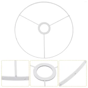 Kolye lambaları Hafif Stand Metal Halka Destek Lambası Gölge Kafa Koruma Fesli Tel abajur