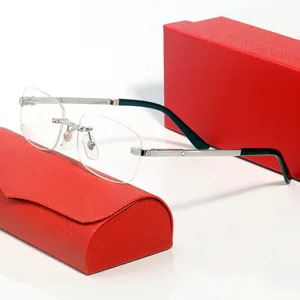İş erkekleri kadın tasarımcı güneş gözlüğü ultra hafif çerçeve ayrıntıları birinci sınıf isteğe bağlı özelleştirilebilir miyopi lens lüks imza gözlükleri sonnenbrille