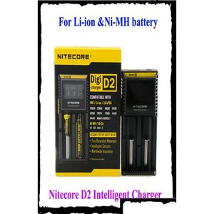 Chargers nitecore D2 LCD Digicharger Intelligent Retail Package с для Liion Nimh Battery A267195775 Drop Delivery Electro Dh8lc