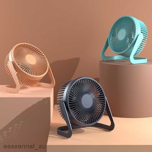 Electric Fans New YOUPIN Rotating USB Desktop Fan Mini Adjustable Portable Electric Fan Summer Air Cooler For Home High Quality Fans R230803