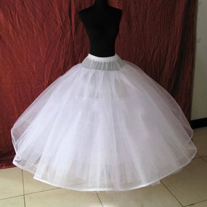 Çembersiz 8 Katmanlar Sert Tül Düğün Petticoats Lüks Prenses Balo Elbise Elbiseler İsyanklt Uzun Crinoline Tulle254U