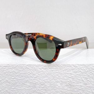 Солнцезащитные очки 2023 прибывают круглые черепахи Мужчины оттенки Balzac Series Limited Edition Craft 8,0 мм солнечные очки для женщин