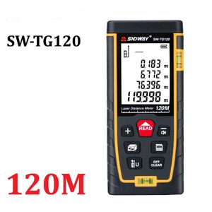 Toptan Toplu Satın Alma Sndway Lazer Mesafe Metre 40m 60m 80m 100m Rangefinder Trena Bant Aralığı Bulucu Yapma Tedbir Cihaz Cetvel Testi LL