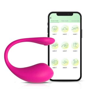 Приложение Bluetooth с дистанционным управлением, клиторальный вагинальный стимулятор, товары для взрослых, секс-игрушки, мастурбатор, вибратор, вибрирующее яйцо