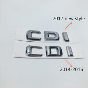 Mercedes için Yeni Stil Benz CDI AMG 4 MATIC ARAÇ ARKA BİLEŞİM LETTERLERİ Rozeti Emblem Çıkartmaları281T