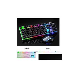 Other Lights Lighting G21 Keyboard Mouse Set Colorf Backlit Standard 104 Keys Wired Usb Ergonomic Gaming Keyboards And D29 Drop Deli Dh4Ix