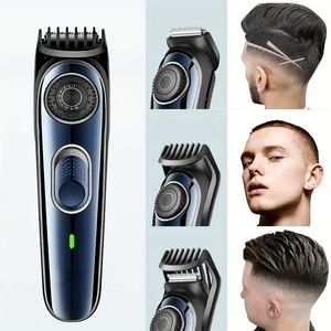 Father's Day Gift Idea: Professional Hair Clippers & Trimmer Kit for Men - Cordless Barber Fade Clipper Hair Cutting Kit, Beard Trimmer & Outliner Grooming Kit