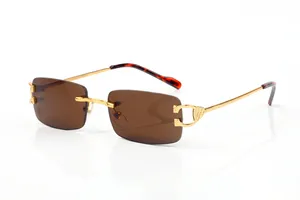 Коричневые дизайнерские солнцезащитные очки для мужчин женщина поляризованные полосатые очки прямоугольник рама ретро солнцезащитные очки изогнутые рамы спортивные карти