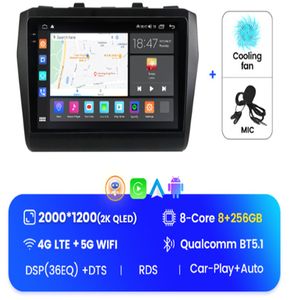 M6PRO PLUS Su-Zuki Swift 5 Otomobil Radyosu Android Baş Ünitesi Otomatik Stereo Multimedya Video Monitörü GPS Navigasyon
