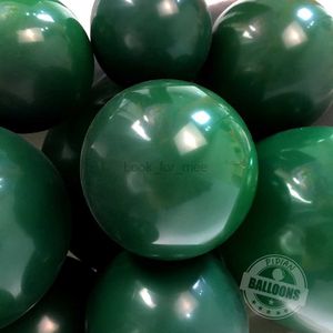 Büyük Koyu Yeşil Balon Toptan Renkli Lateks Balonlar Doğum Günü Dekoru Düğün Arka Plan Arch Ana Dekorasyon Bebek Duş Oyuncakları HKD230808
