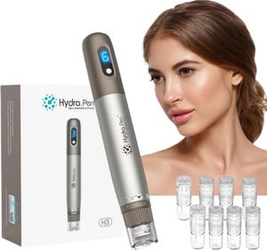 Hydra pen H3 Electric Beauty Meter Serum Introducer Portable Electric Electric Microneedle Pen Home Beauty Pen Serum Applicator Firming Anti-Aging Face Beauty Meter