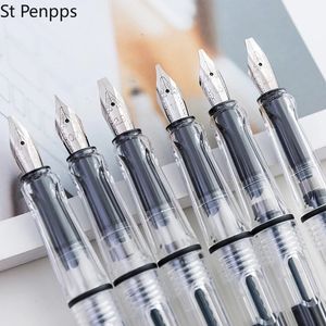 Fountain Pens 6pcs calligraphy Parallel Pen Set 0.7mm 1.1mm 1.5mm 1.9mm 2.5mm 2.9mm writing Pen for Gothic Letter caligraphy Pens Stationery 230807