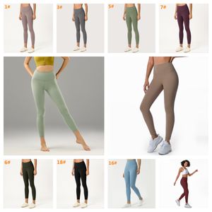 Yeni moda kostümleri yüksek kaliteli düz renkli kadınlar yoga pantolon bel spor spor salonu aşınma tozluk elastik fitness bayan açık legging hizalama tayt