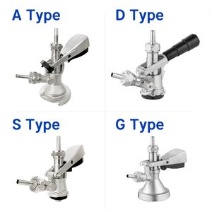 Tumblers A D S G Tip Taslak Bira Fıçısı Kuplör Musluk Dispenser Ev Bira Yüksek Kaliteli Konektörler Kuplörler 230808