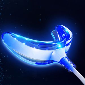 Geri Masaj 1pcs 3in1 Diş Beyazlatma 16 Işıklar Zamanlı Akıllı LED Taşınabilir USB Şarj Edilebilir Mavi Işık Oral Bakım Ağartı 230809