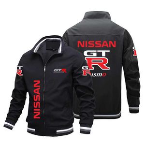 TM3i 2023 Formula One Erkek Moda Ceketleri Ceket F1 Yarış Takımı Motosiklet Nissan GTR Baskı Üst Araba Biker Büyük Boyutlu Günlük Giyim