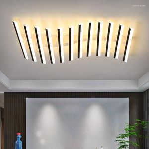 Tavan Işıkları Modern lambalar parlaklık akıllı ev led fikstür avizesi oturma odası yatak odası dekorasyonu