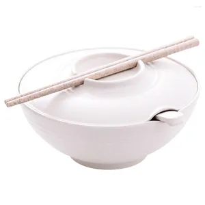 Миски мгновенная лапша миска суши -рис рис Рамэн Парамовый суп Большой палочек для палочки ложки бамбуковая лапша японская