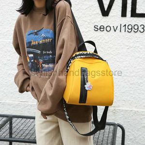 Sırt çantası stili üç amaçlı sırt çantası trend 2023 yaz yeni tek omuz crossbody çanta moda gündelik naylon bez küçük sırt çantasıstylishhandbagsstore