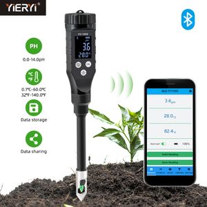 PH Metres Smart PH -метр почвы 0,0 ~ 14,0 / штат Bluetooth -тестер почвы