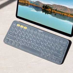 K380 Koreli Klavye Film Desktop Universal Kablosuz Bluetooth toz geçirmez ve su geçirmez klavye silikon koruyucu film