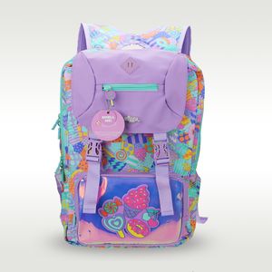 Школьные сумки Австралия Smiggle -Выключение оригинального рюкзака для девочек Симпатичная мороженое с большим количеством школьной сумки 18 дюймов 230810