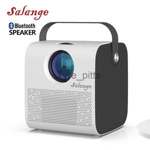 Projektörler Salange P52 Mini Projector Native 1280*720p 3000 Lümen Projetor Desteği Tam HD 1080p LED ProYektör 3D Beamer Home Sciation X0811