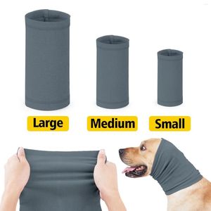 Dog Apparel Grooming Earmuff Noise Neck Hat Cancel Scarf Collar Soundproof Anxiety Pet Bath Quiet Dry HeadSleeve Items