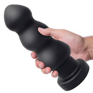 Anal Toys Butt Plug with Strong Suction Cup Prostate Massager Adult Products Female Masturbator Beads Sex for Couple 230811