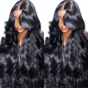180%density 13x6 Body Wave Lace Front Wig Full Lace Human Hair Wigs for Women Pre Plucked 13x4 30 34 Inch Hd Loose Wave 360 Lace Frontal Wig