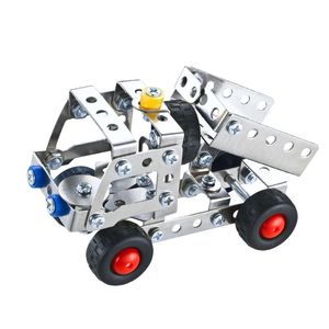 Завод с ЧПУ продаж металлический сплайсинг игрушечный автомобиль после сплайсинга он будет использоваться для подвески на открытом воздухе, а прочная упаковка посылки рандомизирована