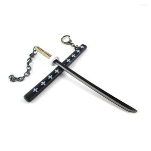 Клавки Bsarai One Piece Roronoa Zoro Sandaionikitsu Shuusui Tashigi Trafalgar Law 16cm/6.3in '' Cosplay Sword Model Key Check Ring
