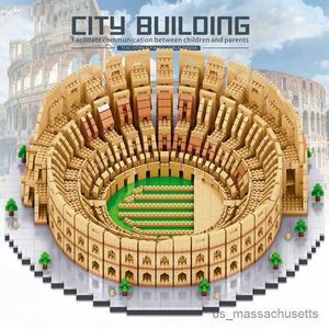 Bloklar Mimarlık Tower London Pair Louvre Micro Model Yapı Blokları İnşaat Oyuncak Oyuncakları Hediye R230814