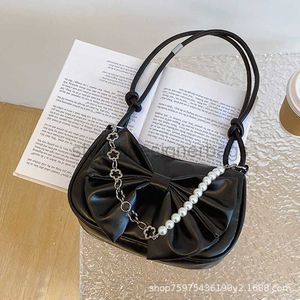 Bolsas de ombro Bowknot Chain Bag feminina de axil.